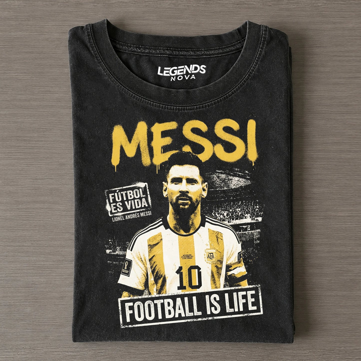 Lionel Messi Football is Life Tee