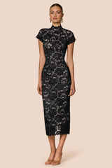 Nookie Alessia Midi Dress - Black
