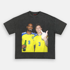 Sweden Football Style Tee 2.2