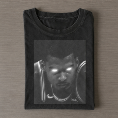 Victor Wembanyama 2026 – Vintage Washed Graphic T-Shirt