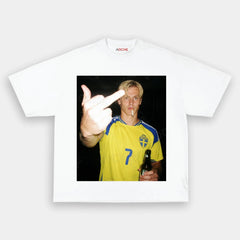 Sweden Football Style Tee 6