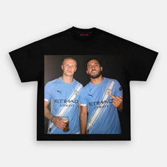 Erling Haaland & Rayan Cherki Tee