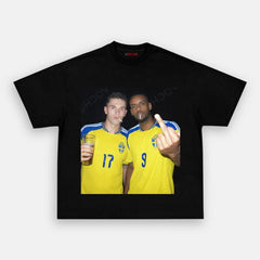 Sweden Football Style Tee 2.9