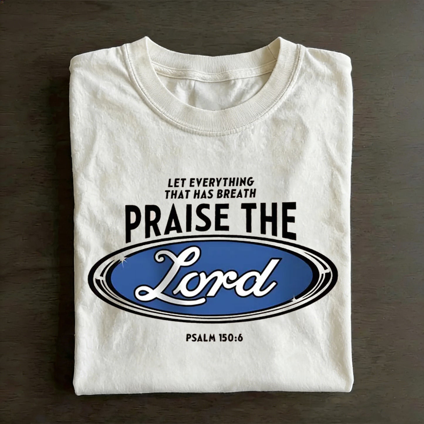 Praise The Lord Christian Washed T-Shirt