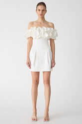 Misha Amara Mini Dress - Ivory