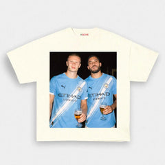 Erling Haaland & Rayan Cherki Tee 2.0