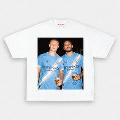 Erling Haaland & Rayan Cherki Tee 2.0