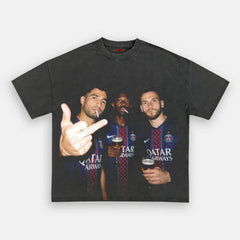 Achraf Hakimi&Ousmane Dembélé&Khvicha Kvaratskhelia 2026 Tee 1