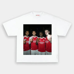 Gabriel Magalhães&William Saliba&Bukayo Saka&Declan Rice Tee 1