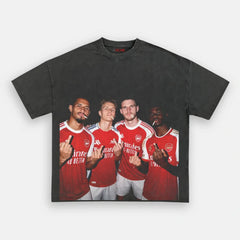 William Saliba & Martin Odegaard & Declan Rice & Bukayo Saka Tee 2.0