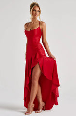Skylar - Maxi Dress with Ruffles