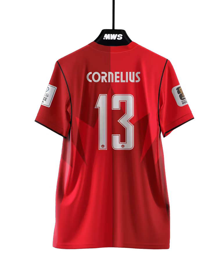 Derek Cornelius Match-Day Uniforms