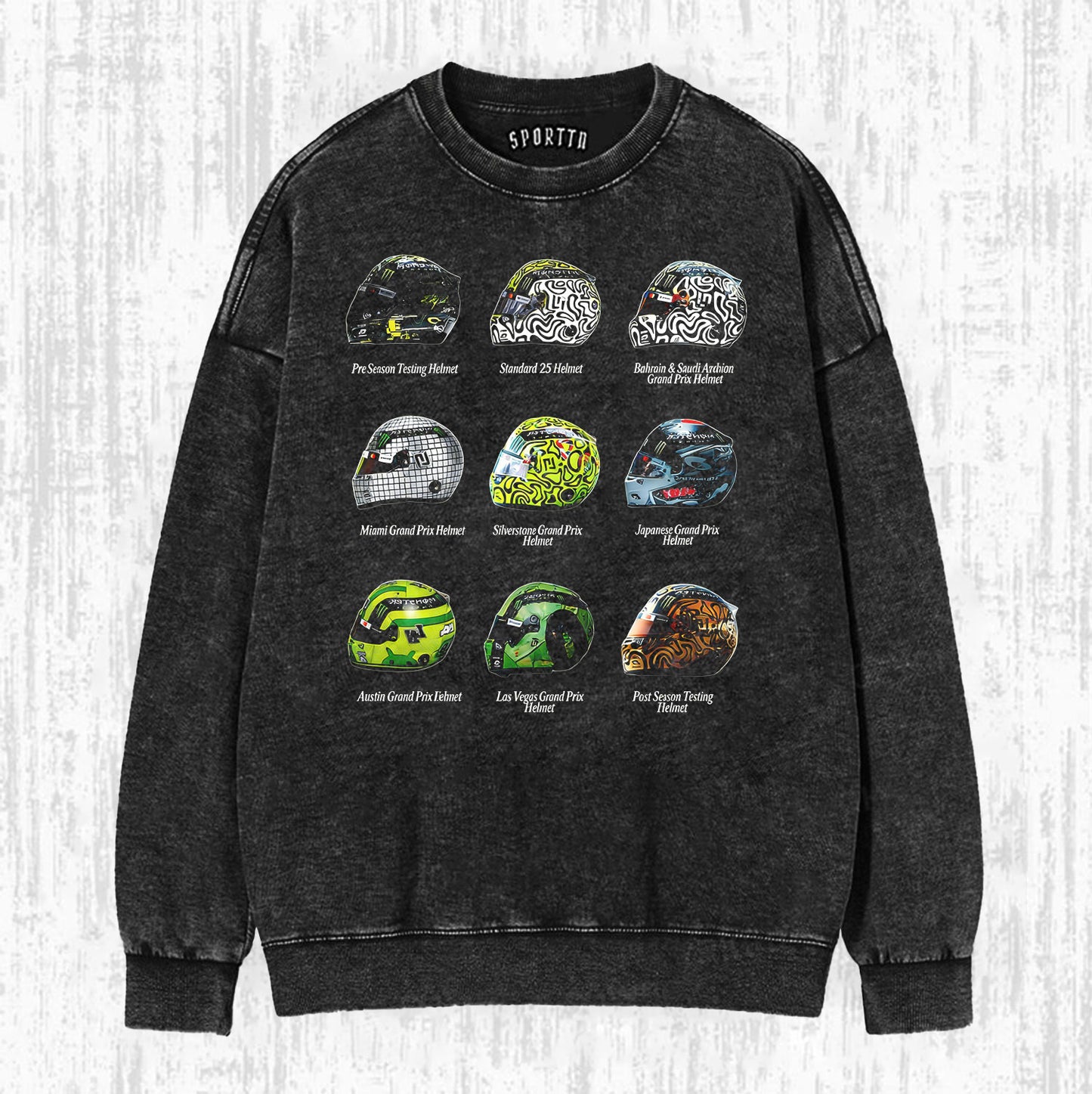 Lando Norris F1 Helmet Collection Tee/Sweatshirt/Hoodie
