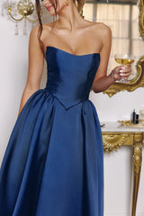 Talullah Midi Dress - Mikado Cocktail Dress