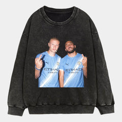 Erling Haaland & Rayan Cherki Tee