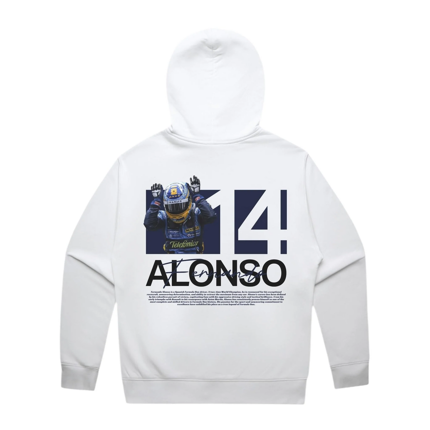 Fernando Alonso Pose Tee/Hoodie