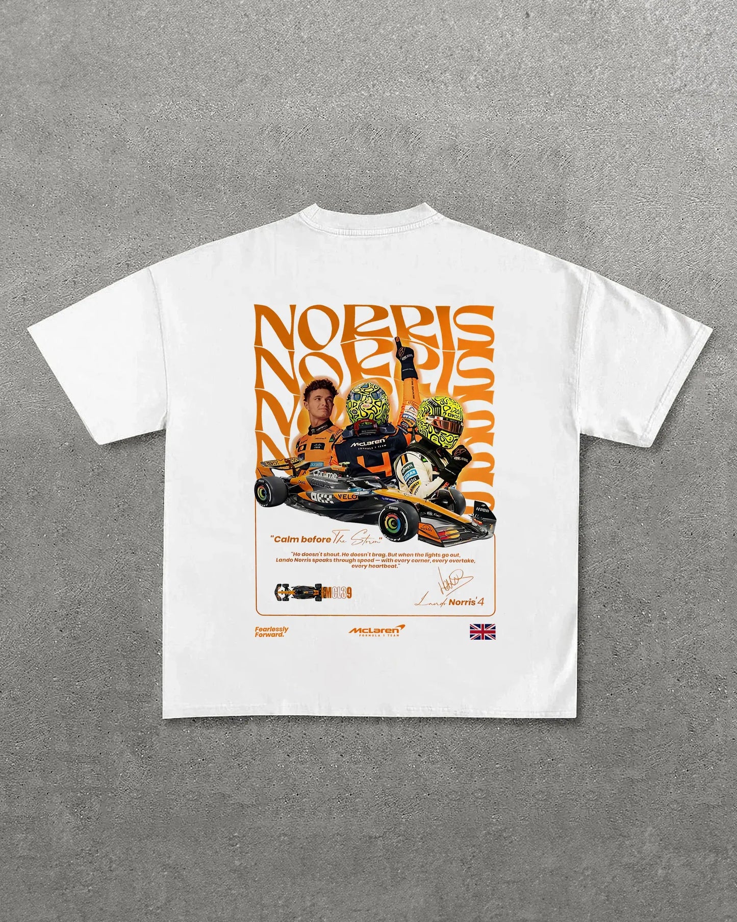 Lando Norris F1 Oversized Unisex T-shirts/Hoodie