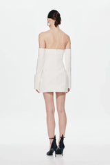 Misha Riptide Mini Dress - Ivory
