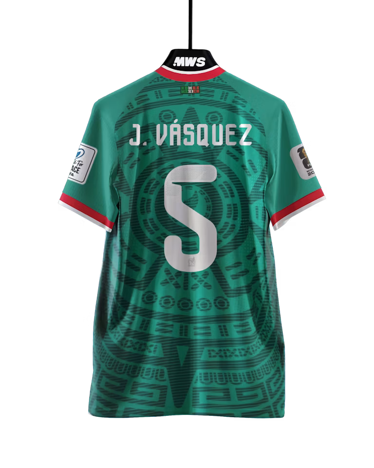 Johan Felipe Vásquez Ibarra Match-Day Uniforms