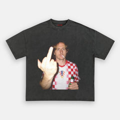 Croatia Football Style Tee