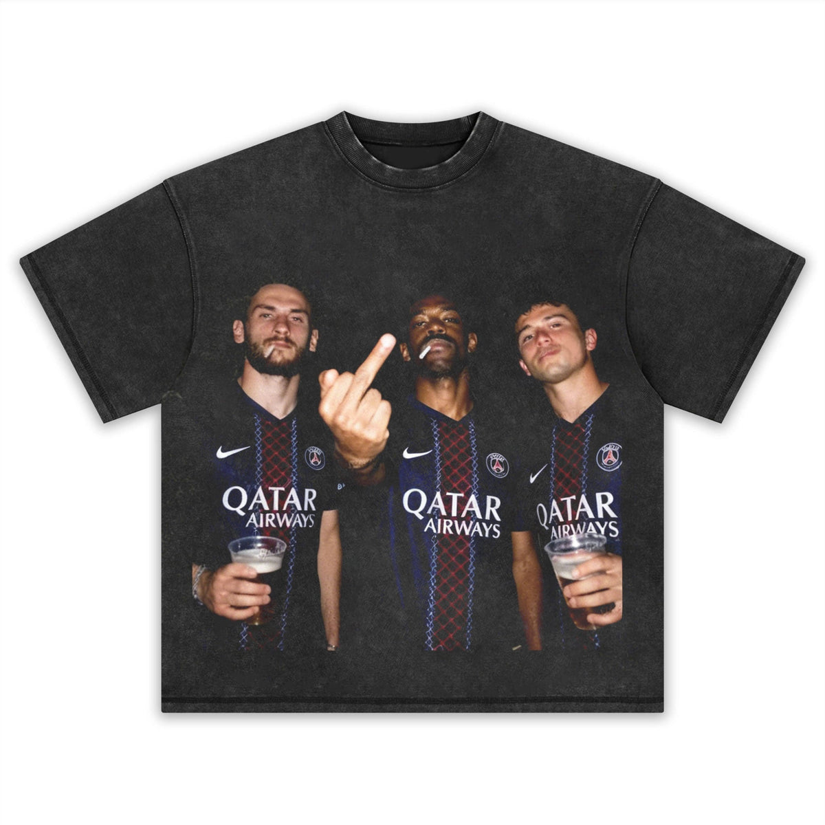 Khvicha Kvaratskhelia & João Neves & Ousmane Dembélé Tee