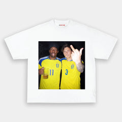 Sweden Football Style Tee 3.1