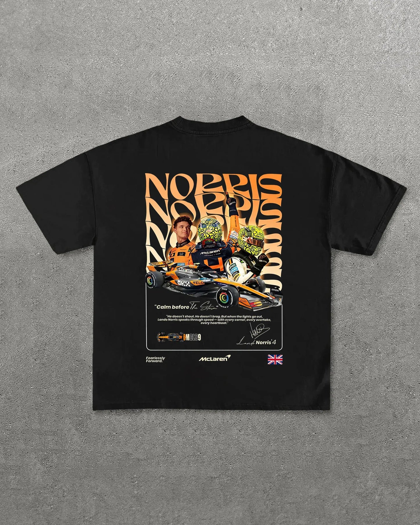 Lando Norris F1 Oversized Unisex T-shirts/Hoodie