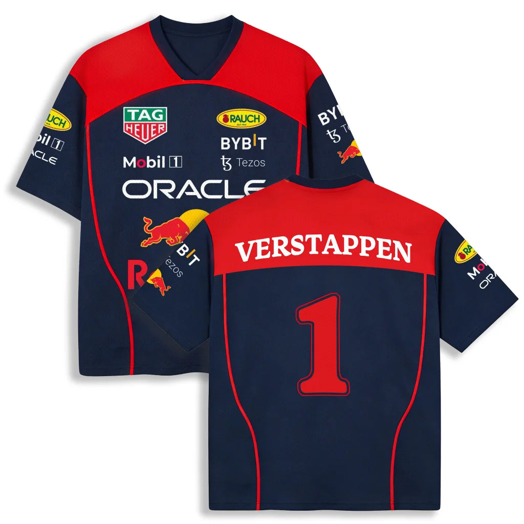 Red Bull F1 Max Verstappen 01 Mesh Jersey