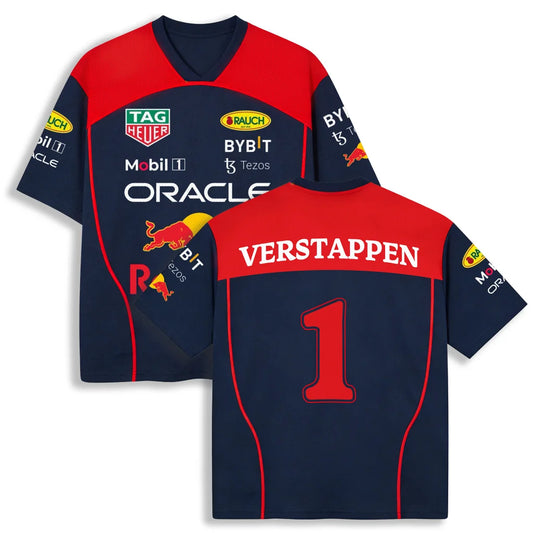 Red Bull F1 Max Verstappen 01 Mesh Jersey