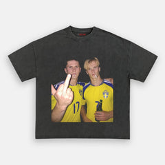 Sweden Football Style Tee 3.3