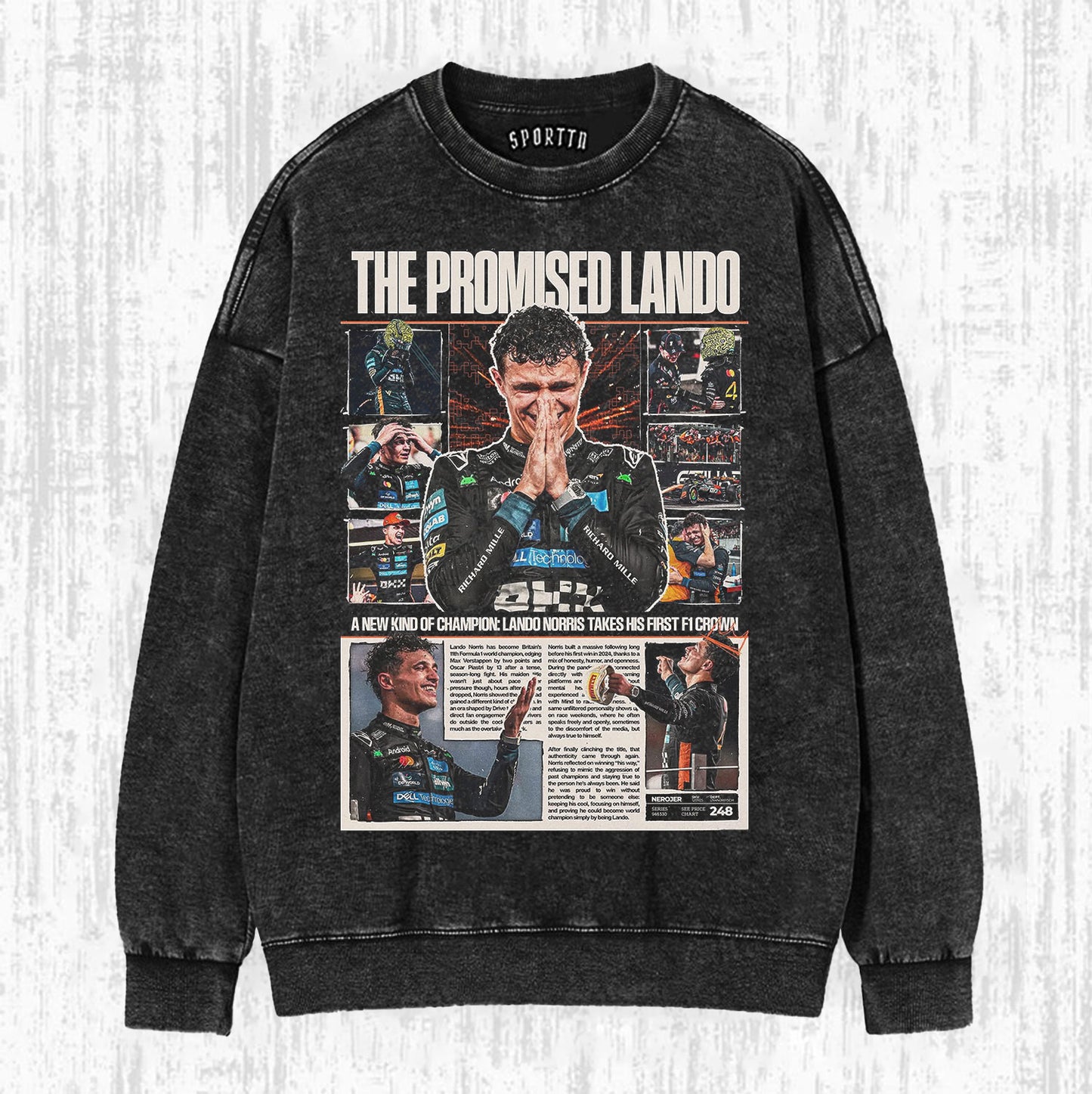 F1 LANDO NORRIS TEE/SWEATSHIRT/HOODIE