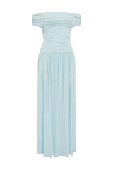 Manalla Maxi Dress - Sky Blue