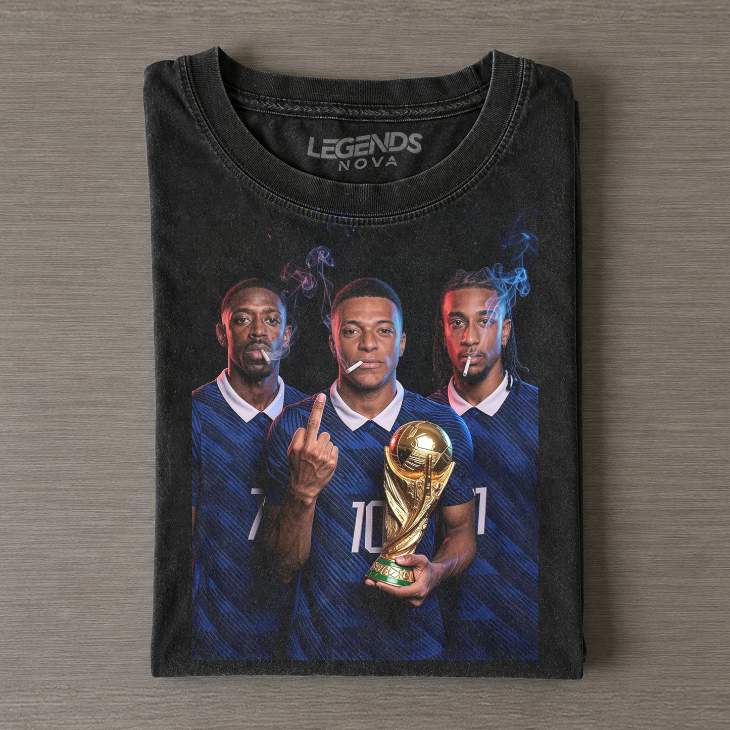 Ousmane Dembélé & Kylian Mbappé & Michael Olise France T-shirt