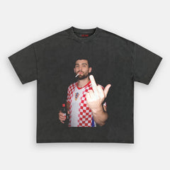 Croatia Football Style Tee