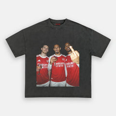 Declan Rice&William Saliba&Gabriel Magalhães Tee 1