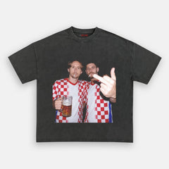 Croatia Football Style Tee 2.8