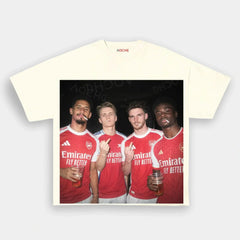 William Saliba ＆ Martin Odegaard ＆ Declan Rice ＆ Bukayo Saka Tee 3.0